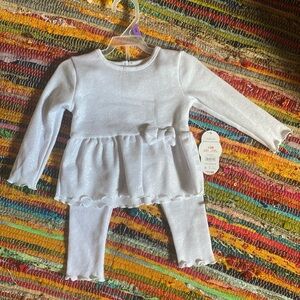 Two piece baby sweater set
